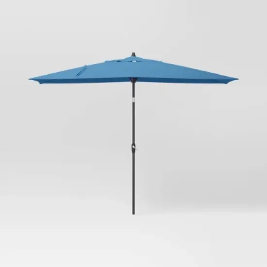 10'x6' Rectangular Market Patio Umbrella - Black Pole - Threshold&trade; image {11}
