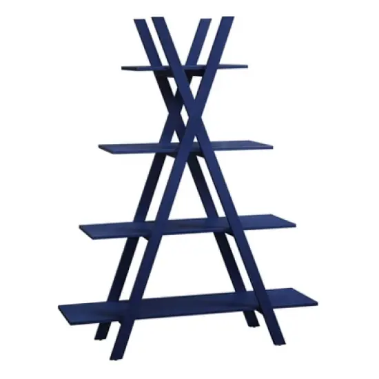 59" Oxford A Frame Bookshelf - Breighton Home image {5}