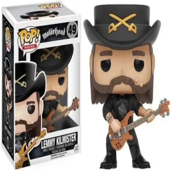 Funko POP Rocks: Rock Star Legend Lemmy Kilmister Action Figure image {1}