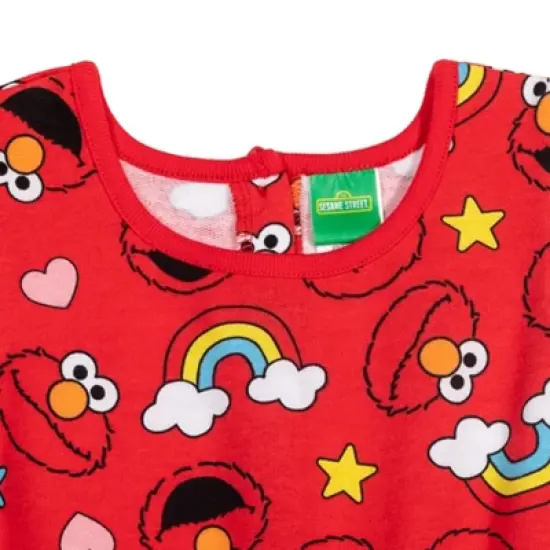 Sesame Street Elmo Girls Sleeveless Romper Toddler image {5}