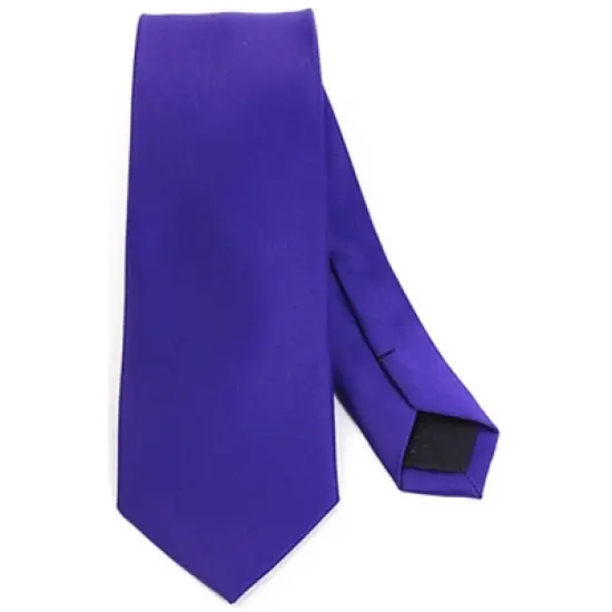 Men's Solid Color 2.75 Inch Wide And 57 Inch Long Slim Neckties image {48}