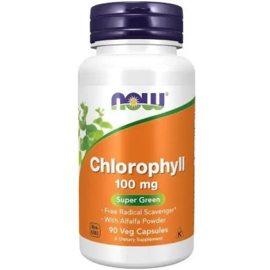 Chlorophyll 100mg by Now Foods  -  90 Capsule image {3}