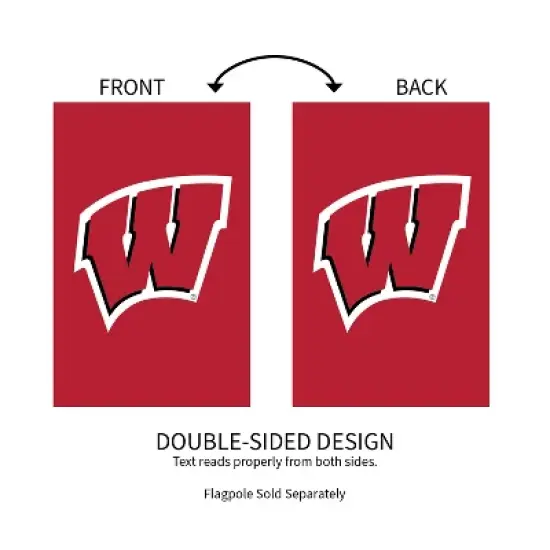 Applique Flag, Reg, University of Wisconsin-Madison image {3}