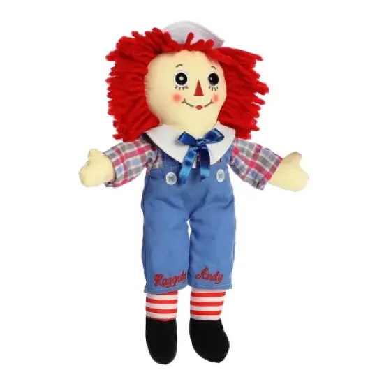 Aurora Medium Raggedy Andy Classic Raggedy Ann & Raggedy Andy Timeless Stuffed Animal Multicolor 12" image {1}