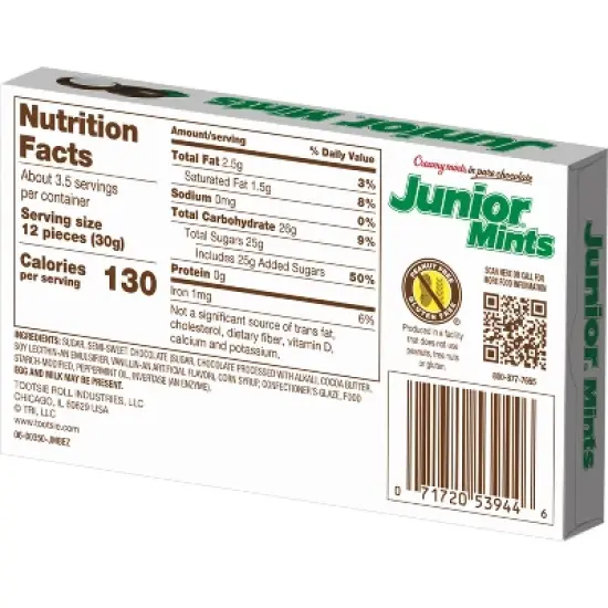 Junior Mints Candy - 3.5oz image {1}
