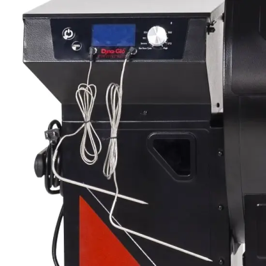 Dyna-Glo DGSS7002BPW-D 20lb Hopper Signature Series Wood Pellet Grill, Black image {5}