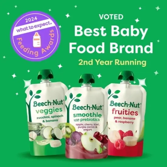 Beech-Nut Fruities Baby Food Pouch Variety Pack - 3.5oz/9ct image {5}