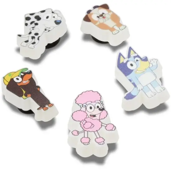 Crocs Jibbitz Bluey Shoe Charms 5-Pack image {1}