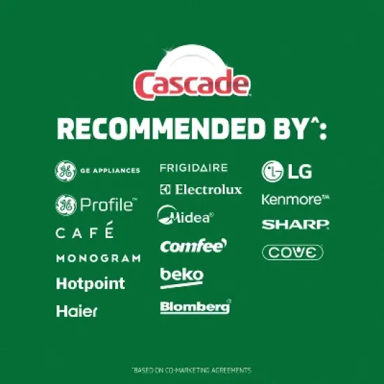 Cascade Fresh Scent Powder Dishwasher Detergent - 75oz image {8}