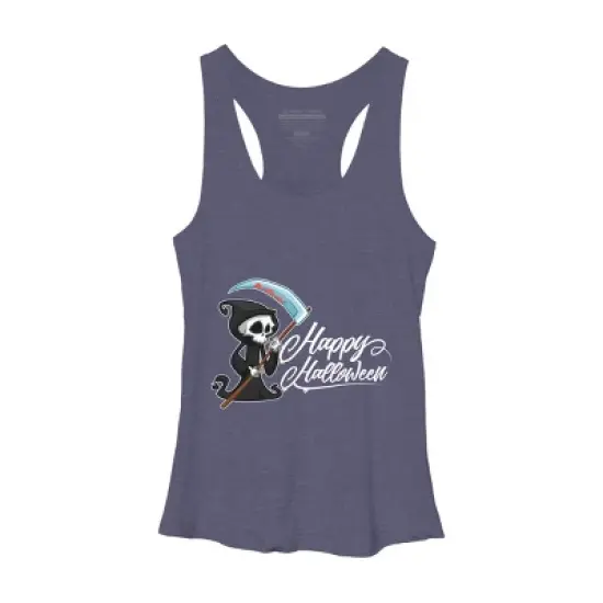 Women's Design By Humans HAPPY HALLOWEEN - Special Edition By wedenote Racerback Tank Top image {5}