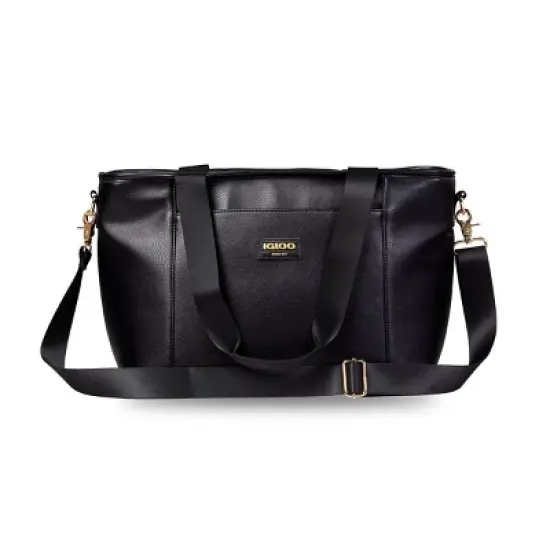 Igloo Luxe Tote Cooler Bag - Black image {1}
