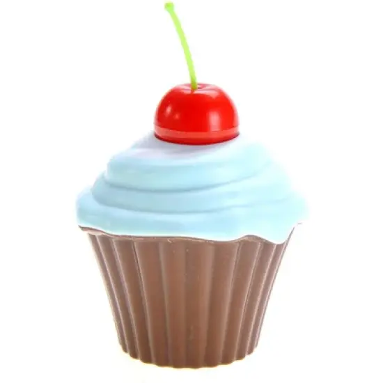 Link 75 piece Birthday Fruit Decoration Cake, DIY Fruit Cake, Pretend Play Desserts Food Toy Set, Blue image {5}