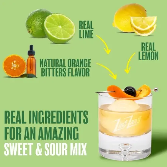 Zing Zang Sweet & Sour Mix - 32 fl oz Bottle image {2}