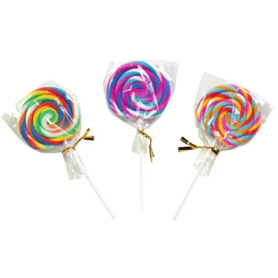 Scented Swirl Pop Erasers 3 pcs image {1}