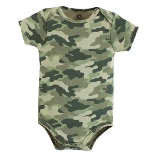 Hudson Baby Infant Boy Cotton Bodysuits, Into The Woods Prints image {4}