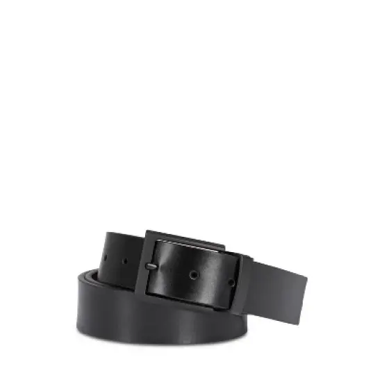 SWISSGEAR Men's Matte Buckle Reversible Belt - Black/Brown image {4}