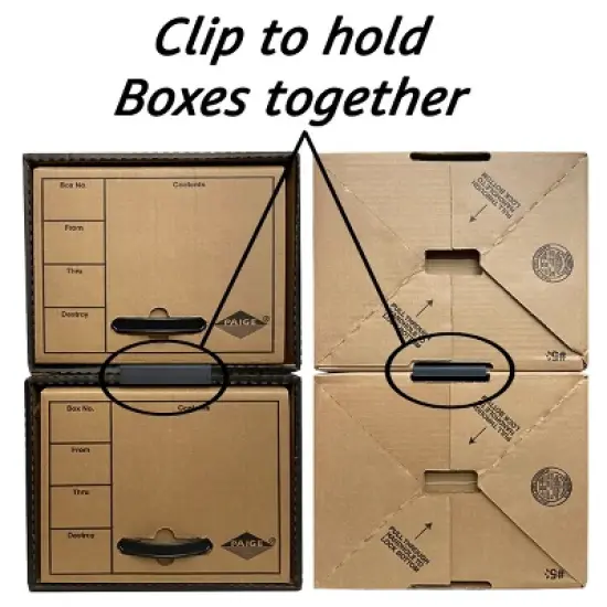 UOFFICE Pack of 2 Quick Stack Drawer File Boxes, 24" x 12.5" x 10.5", image {7}