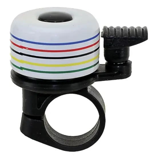 Imprinted Mini Bell, White image {1}