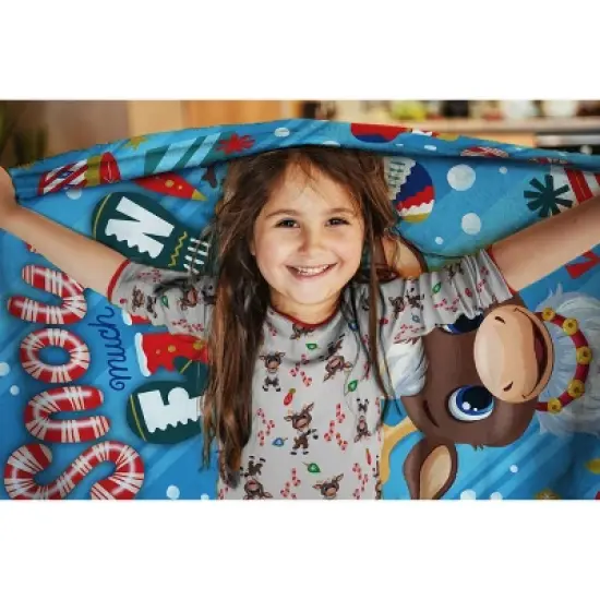 Reindeer In Here Kids' Pajama Set image {4}