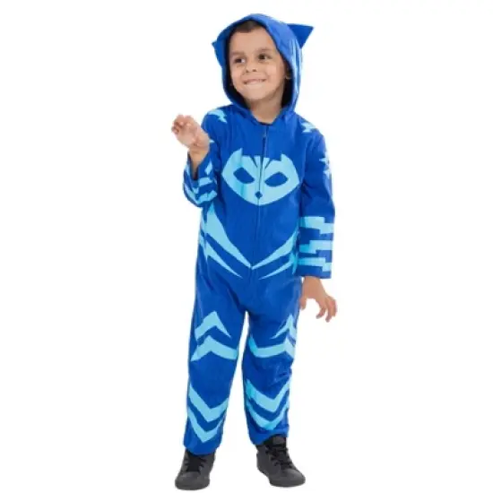 PJ Masks Catboy Zip Up Costume Coverall Toddler image {1}