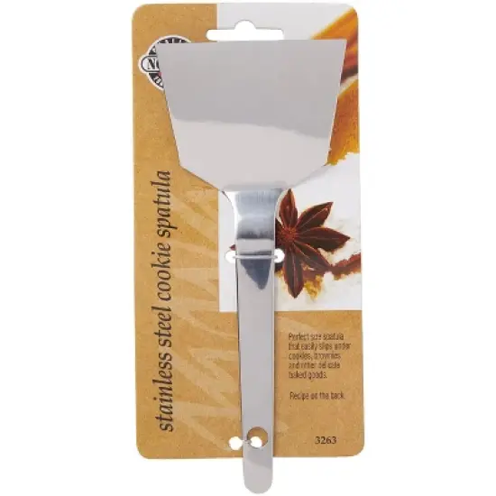 Norpro 7-Inch Long Stainless Steel Cookie Spatula image {1}