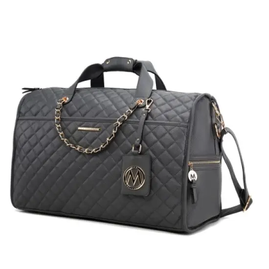 MKF Collection Lexie Vegan Leather Women&rsquo;s Duffle by Mia K image {6}