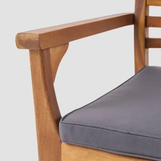 Atlantic 9pc Acacia Wood Dining Set - Christopher Knight Home image {3}