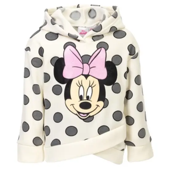 Disney Minnie Mouse Mickey Mouse Fleece Hoodie and Leggings Outfit Set Infant to Big Kid image {3}