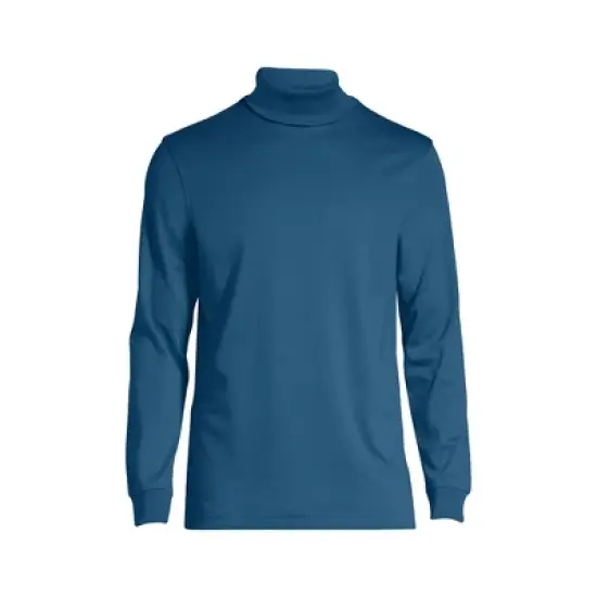 Lands' End Men's Super Soft Supima Turtleneck image {2}