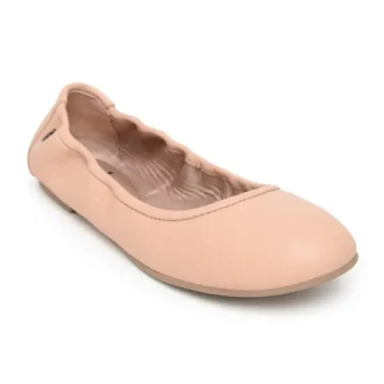 Minnetonka Women's Leather Anna Ballerina Flat image {7}