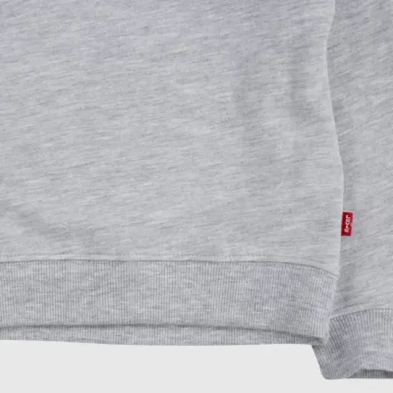 Levi's&reg; Toddler Girls' Ruffle Crewneck Sweatshirt - Heather Gray image {3}