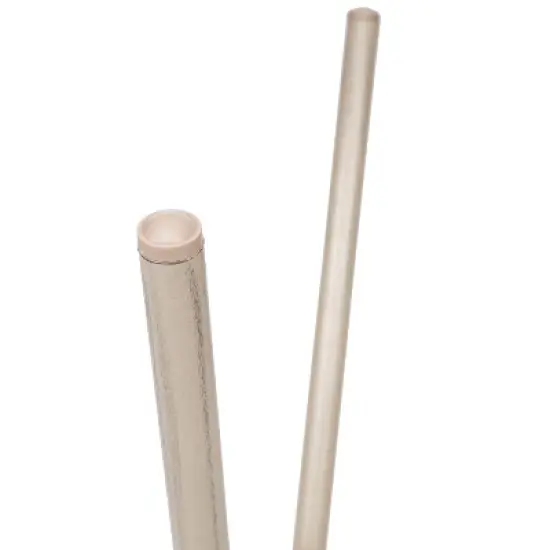 Merrick Lane Mael Bistro Style Table with Tempered Glass Top, Textilene, and Bamboo Finished Metal Frame for Indoor/Outdoor Use image {6}