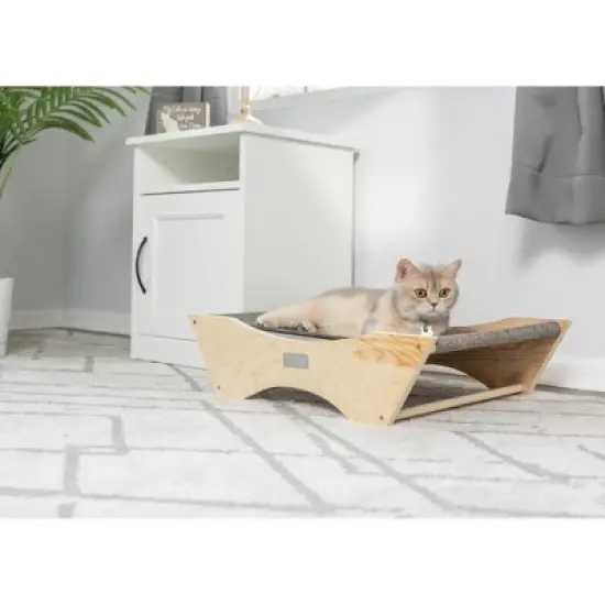 Armarkat Elevated Cozy Pet Hammock for Cats Scratch  Resting Sleepy Bed image {6}