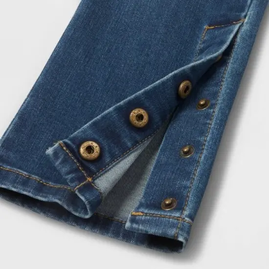 Boys' Adaptive Jeans - Cat & Jack&trade; Medium Wash image {3}