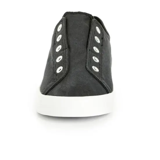 Women's WIDE FIT Laceless Trainer - black | EVANS image {4}