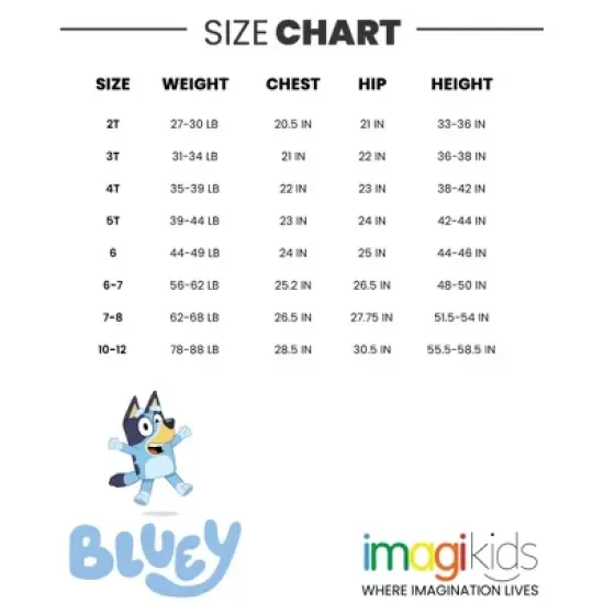 Bluey Fleece Hoodie and Pants Outfit Set Toddler to Big Kid image {6}