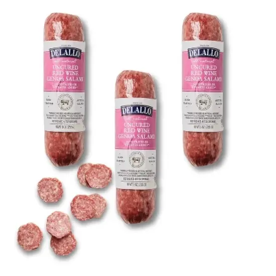 DeLallo Red Wine Salami, 9 oz Stick (3 Pack) image {3}