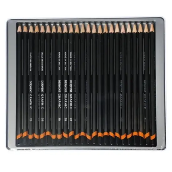 24ct Graphite Pencils Graphic Set - Derwent image {1}