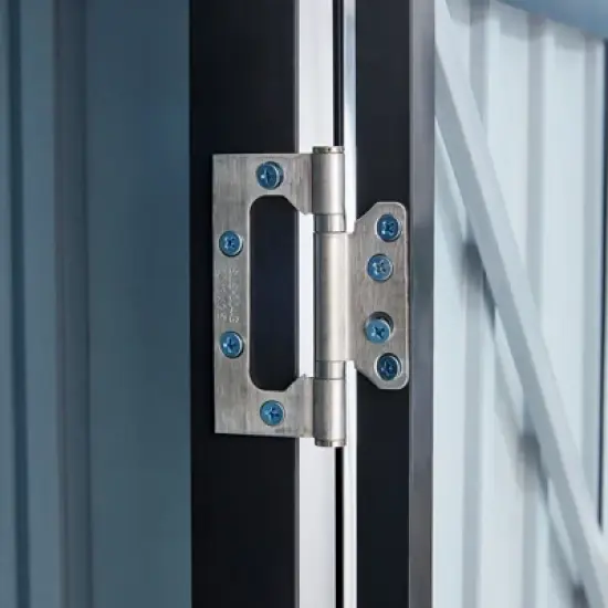 Firewood Storage Shed, Outdoor Firewood Rack, Outdoor Storage Shed with Log Holder, Firewood Shelter for Patio, Anthracite Galvanized Steel image {15}