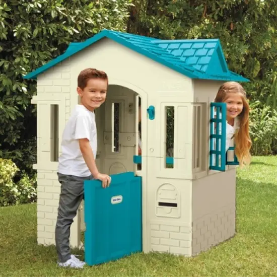Little Tikes Small Cape Cottage Refresh Playhouse - Blue image {5}
