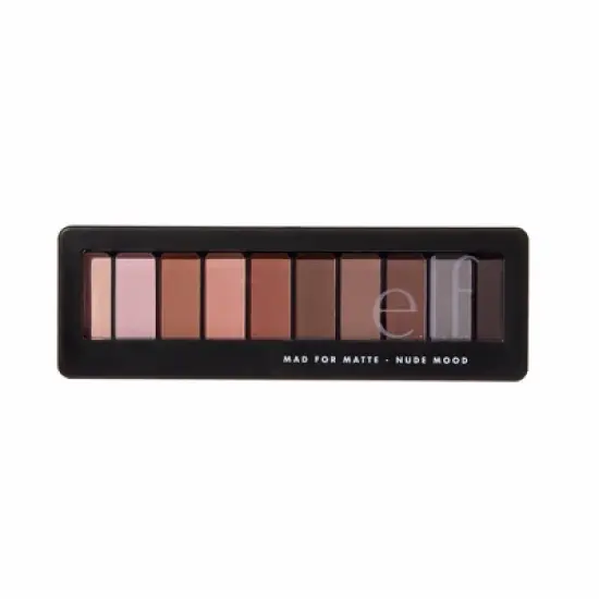 e.l.f. Mad for Matte Eyeshadow Palette Nude Mood - 0.49oz image {4}