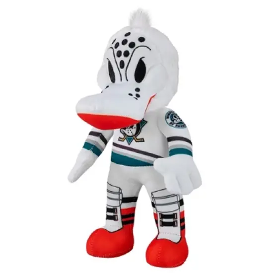 Bleacher Creatures Anaheim Ducks Wild Wing 10" Mascot Plush Figure (Teal Triangle Uniform) image {2}