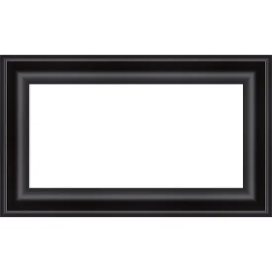 Amanti Art Grand Black Framed Dry Erase Magnetic Board image {10}