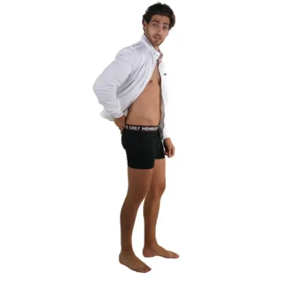 Members Only Men's 3 Pack Poly Spandex Athletic Boxer Brief image {1}