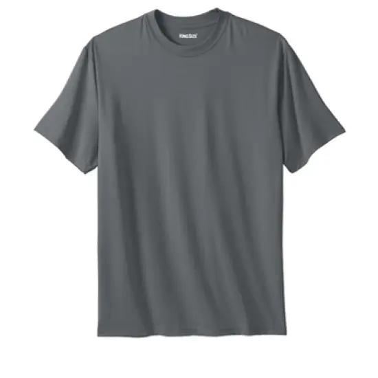 KingSize Men's Big & Tall Performance Flex Crewneck Tee image {4}