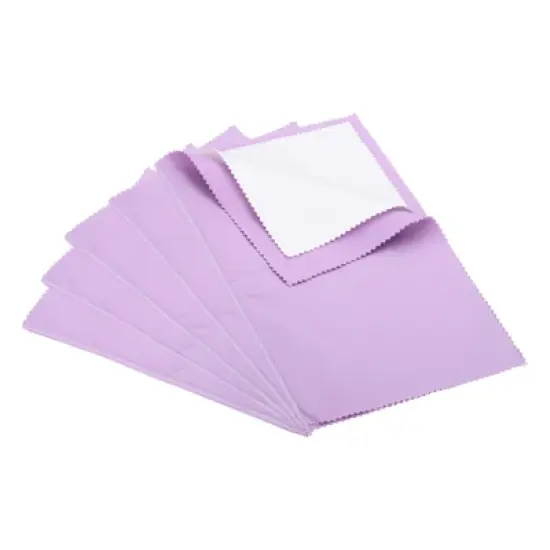 Unique Bargains Reusable Double-Sided Cotton Jewelry Cleaning Cloth 3 Pcs image {5}