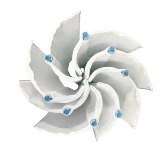 Hurricane 4 Pack HF-DE60-SET 60 Square Feet DE Grid Filter Replacement for PFS3060, FG-2005, FC-9550, Hayward DEX6000 DA/DS, White image {5}