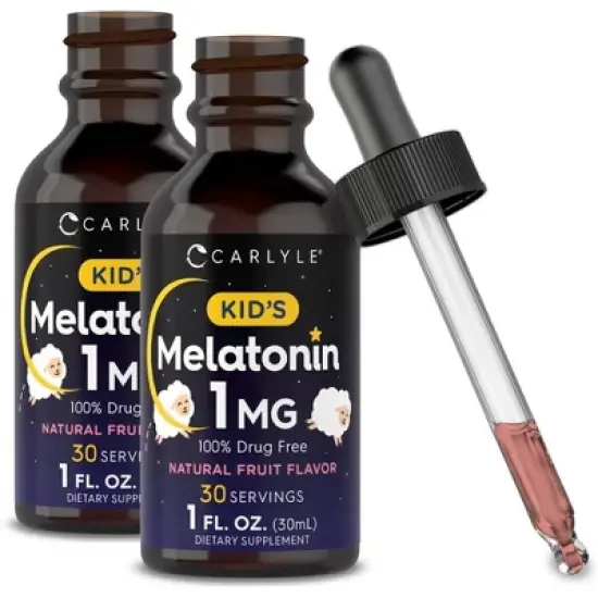 Carlyle Melatonin 1mg | 2 fl oz (1 fl oz x 2 pack) image {3}