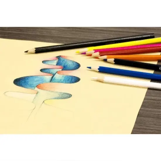 BAZIC Products&reg; Colored Pencils, 12 Per Pack, 12 Packs image {3}