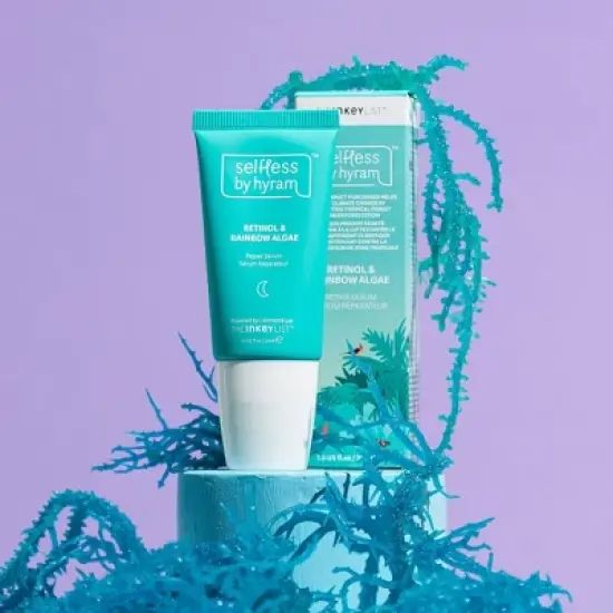 selfless by hyram Retinol and Rainbow Algae Repair Face Serum - 1 fl oz image {2}